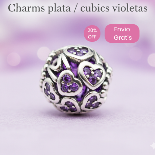 ⚡ “Edición limitada de charms de plata. Elegí el tuyo antes de que se agoten.”